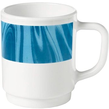 

Bormioli Rocco Hrnek s uchem Careware 250 ml, modrý, 12 ks