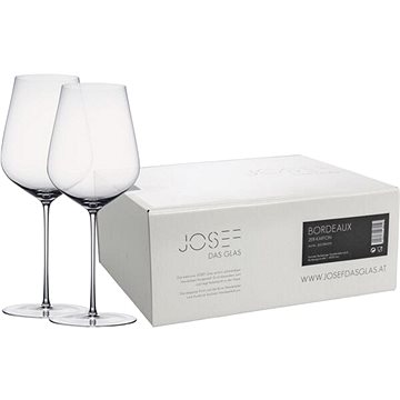 

JOSEF das glas Sklenice Bordeaux, dárkové balení 2 ks