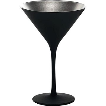

Stölzle Elements Koktejlová sklenice 240 ml, černá / stříbrná, 6 ks