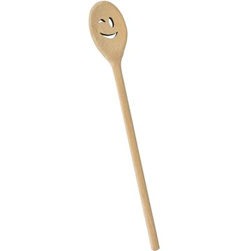 

Vařečka dřevěná Smiley 30 cm oválná