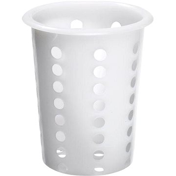 

Stojan na příbory plast Bartscher bílý