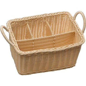 

Košík na příbory APS Economic 26 × 18 cm světlý
