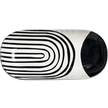 

Gusta Miska oválná TT 26 × 12 cm, černobílá