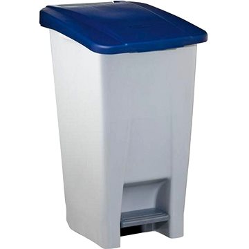 

Gastro Odpadkový koš nášlapný 60 l, šedá/modrá