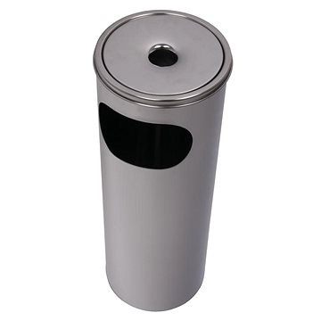 

Gastro Popelník a odpadkový koš venkovní nerez 58 cm