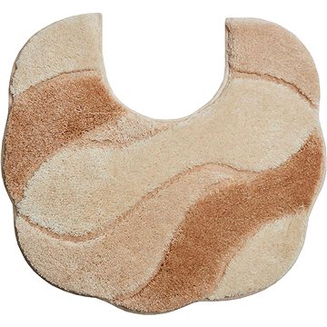 

GRUND CARMEN WC předložka s výřezem 55x50 cm, béžová