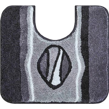 

GRUND JEWEL WC předložka s výřezem 55x50 cm, antracitová