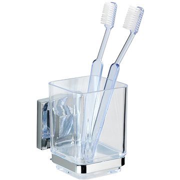 

WENKO BEZ VRTÁNÍ VacuumLoc QUADRO - Kelímek, průhledný