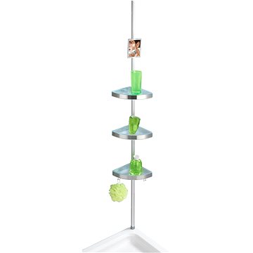

WENKO PREMIUM - Teleskopická rohová polička 70-260 cm, matná