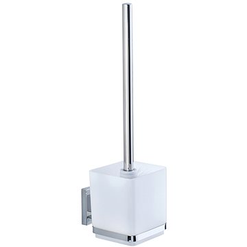 

WENKO BEZ VRTÁNÍ VacuumLoc QUADRO - WC štětka, průhledná