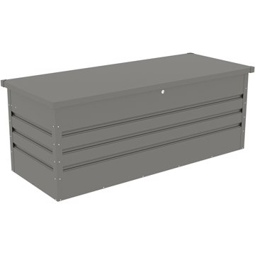 

G21 Denver metalický šedý plechový 560 l