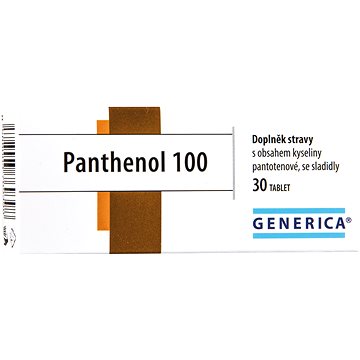 

Generica Panthenol 100 30 tablet