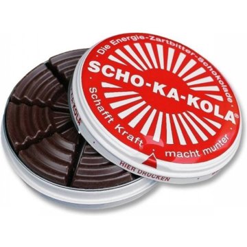

Genuport Trade SCHO-KA-KOLA čokoláda s kávou a kolovým ořechem, hořká