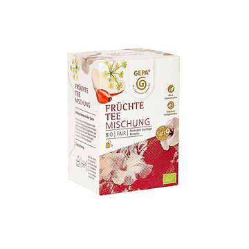 

Gepa BIO Fairtrade ovocný čaj 20 x 2 g