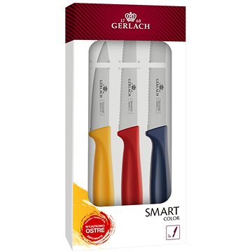 

Gerlach Sada 3 ks nožů SMART COLOR
