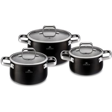 

Gerlach PRIME BLACK Sada nádobí 6 ks