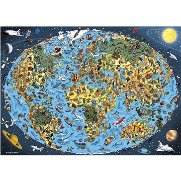 

GIBSONS puzzle Naše úžasná planeta 1000 dílků