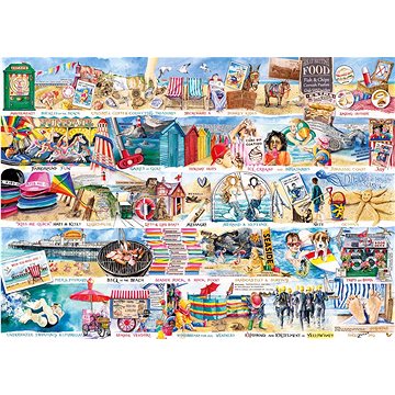 

GIBSONS puzzle Lehátka a oslíci 1000 dílků