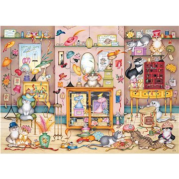 

GIBSONS puzzle Klobouky od Hetty 500 dílků