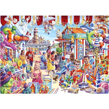 

GIBSONS puzzle Suvenýry na pláži 1000 dílků