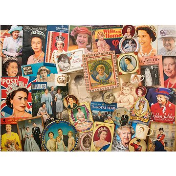 

GIBSONS puzzle Naše velkolepá královna 1000 dílků