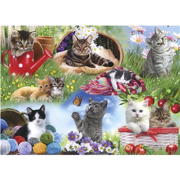 

GIBSONS puzzle Skládáme spolu Kočky 12 dílků