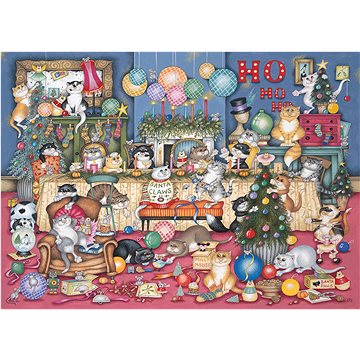 

GIBSONS puzzle Kočičí svátky 1000 dílků