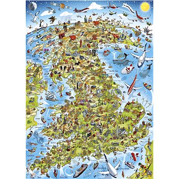 

GIBSONS puzzle To nejlepší z Británie 1000 dílků
