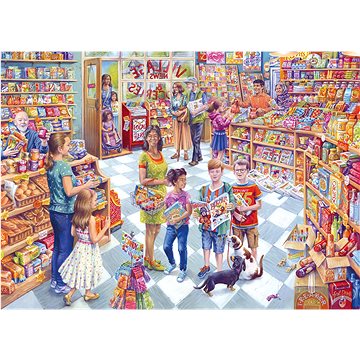 

GIBSONS puzzle Zprávy z vesnice 1000 dílků