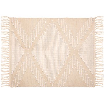 

ATMOSPHERA Béžový koberec Cot Sand, boho, 60 × 90 cm