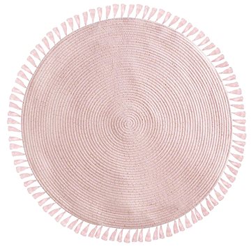 

ATMOSPHERA For Kids Dekorativní koberec Lurex, průměr 90 cm, růžový