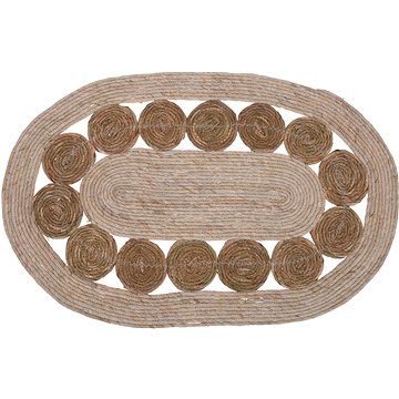 

Home Styling Collection Jutový koberec 80 × 50 cm