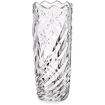 

Giftdecor Vyřezávaná skleněná váza, 25 cm, vzor 1