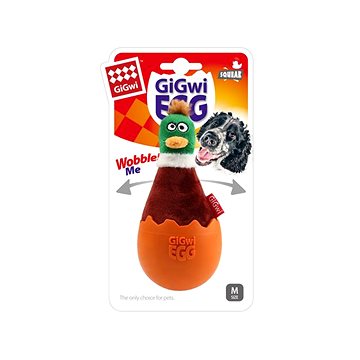 

GiGwi EGG Wobble Fun Brown duck