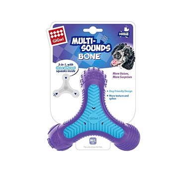 

GiGwi Multi-Sounds kost