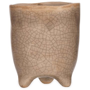

Decor by Glassor Kameninový květináč na nožičkách, velký
