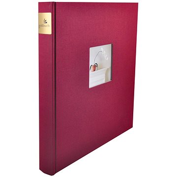 

GOLDBUCH Bella Vista bordó černé listy