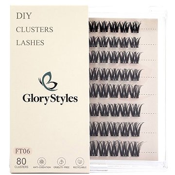 

GloryStyles Segmentové řasy FT06 multipack