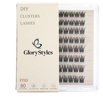 

GloryStyles Segmentové řasy FT03 multipack