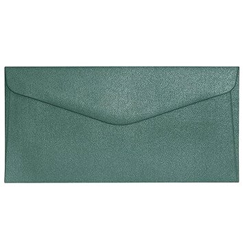 GALERIA PAPIERU Pearl DL, 150 g/m2, zelená - balení 10 ks