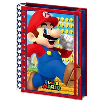 

Super Mario - zápisník v kroužkové vazbě