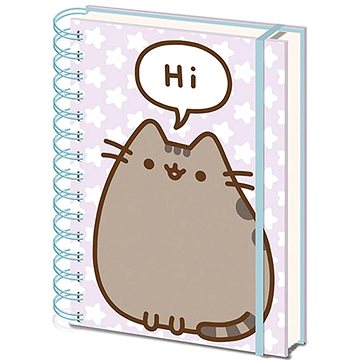 

Pusheen: Says Hi - zápisník v kroužkové vazbě