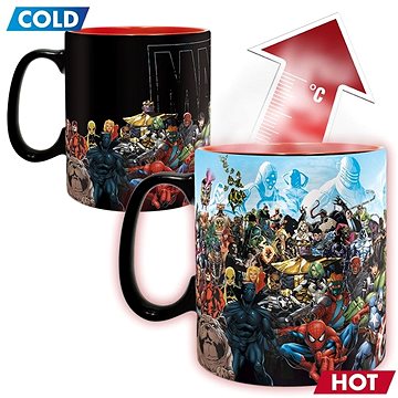 

Marvel Heroes - hrnek proměňovací