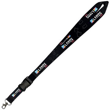 

Ylands EDU - Lanyard Black - klíčenka