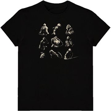 Demons Souls - Knight Poses - tričko S - Tričko