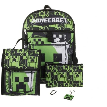 

Minecraft - Creeper - Batoh, svačinová taška, penál, karabina, přívěsek