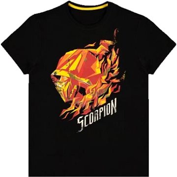 Mortal Kombat - Scorpion Flame - tričko S - Tričko