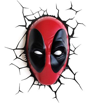 

Marvel - Deadpool Face - lampa nástěnná