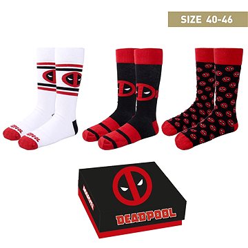 Deadpool - Ponožky (40-46) - Ponožky