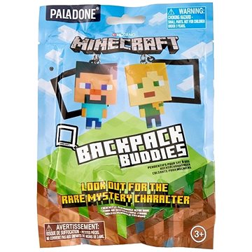 

Minecraft - Backpack Buddies Blindbox - přívěsek na klíče (náhodný 1ks)